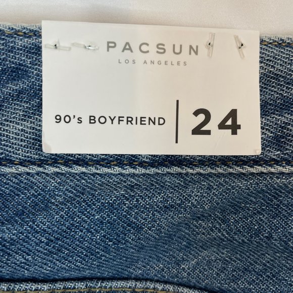 PacSun Jeans 90's Boyfriend Yin & Yang 24 - Picture 3 of 8